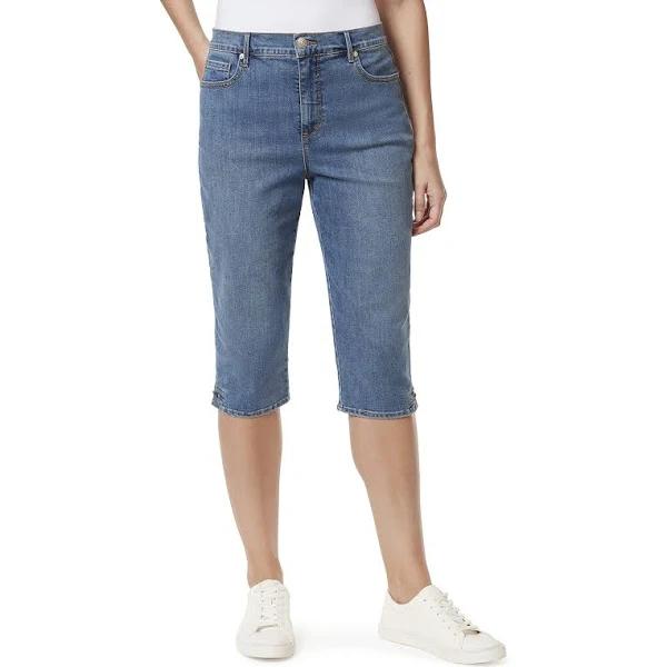 Gloria Vanderbilt Women's Capri Marfa Amanda Skimmer Denim Pants 4