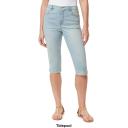 Gloria Vanderbilt Women's Capri Matcha Latte Amanda Skimmer Denim Pants 10