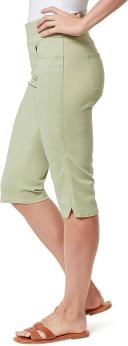 Gloria Vanderbilt Women's Capri Matcha Latte Amanda Skimmer Denim Pants 6