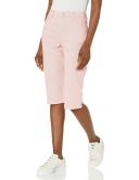Gloria Vanderbilt Women's Capri Rosy Pink Amanda Skimmer Denim Pants 18