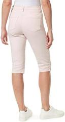Gloria Vanderbilt Women's Capri Rosy Pink Amanda Skimmer Denim Pants 18