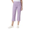 Gloria Vanderbilt Women's Capri Sweet Violet Amanda Wide-Waistband Capri Jeans 6