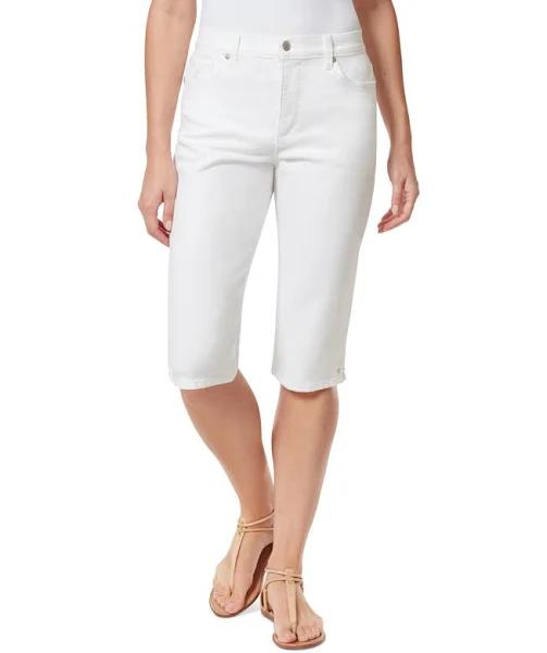 Gloria Vanderbilt Women's Capri Vintage White Amanda Skimmer Denim Pants 4
