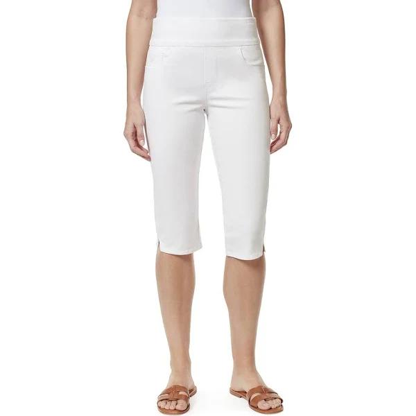 Gloria Vanderbilt Women's Capri Vintage White Amanda Skimmer Denim Pants 8