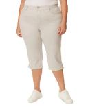 Gloria Vanderbilt Women's Plus Capri Dusky Dune Amanda Capri Jeans 18W
