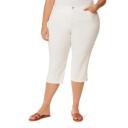 Gloria Vanderbilt Women's Plus Capri Peach Orchard Amanda Capri Jeans 24W