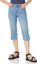 Gloria Vanderbilt Women's Plus Capri Sweet Violet Amanda Capri Jeans 18W