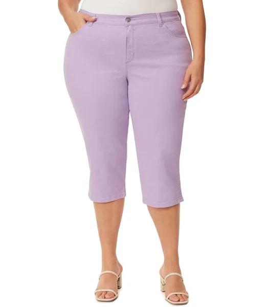 Gloria Vanderbilt Women's Plus Capri Sweet Violet Amanda Capri Jeans 22W