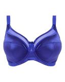 Goddess Bra Ultramarine Keira Satin Underwire Plunge Bra 36i