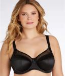 Goddess Keira Banded Underwire Bra - Black