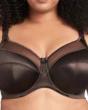 Goddess Keira Banded Underwire Bra - Chocolate