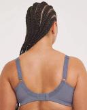 Goddess Keira Underwired Banded Bra - Blue Granite - 14K Blue Granite