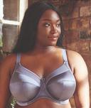 Goddess Keira Underwired Banded Bra - Blue Granite - 18K Blue Granite