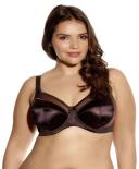 Goddess Keira Underwired Banded Bra - Chocolate - 24H