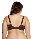 Goddess Keira Underwired Banded Bra - Chocolate - 24H
