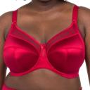 Goddess Keira Underwired Banded Bra - Crimson - 14JJ Crimson