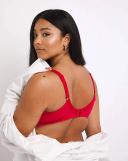 Goddess Keira Underwired Banded Bra - Crimson - 16JJ Crimson
