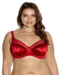 Goddess Keira Underwired Banded Bra - Crimson - 22E Crimson