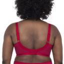 Goddess Keira Underwired Banded Bra - Crimson - 22FF Crimson