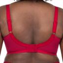 Goddess Keira Underwired Banded Bra - Crimson - 24H Crimson