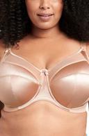 Goddess Keira Underwired Banded Bra - Fawn - 12HH Fawn
