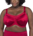 Goddess Keira Underwired Full Cup Bra - Crimson - 20GG Crimson