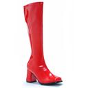 Gogo Yellow Patent Womens Boot - 9