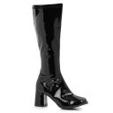 Gogo Yellow Patent Womens Boot - 9