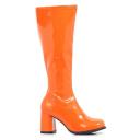 Gogo Yellow Patent Womens Boot - 9