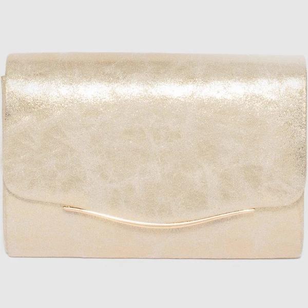 Gold Adele Evening Clutch Bag