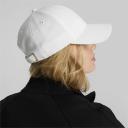 Gold Metal Cat Unisex Cap in White, Polyester by Puma