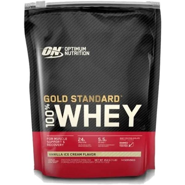 Gold Standard - Optimum Nutrition 1 LB (450g) / Vanilla Ice Cream