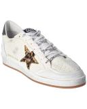 Golden Goose Ball Star Leather Sneakers