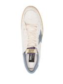 Golden Goose Ball Star Leather Sneakers clear blue