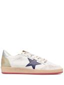 Golden Goose Ball Star Leather Sneakers White