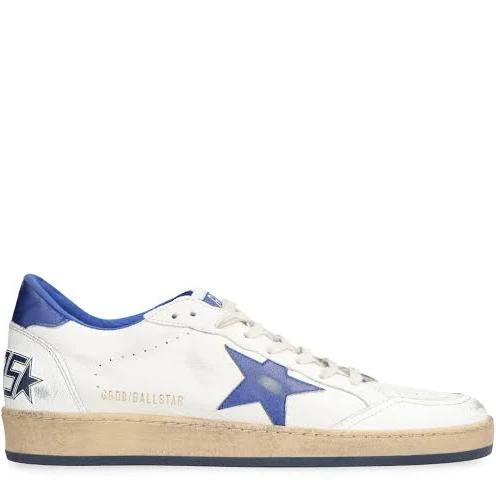 Golden Goose Ball Star Leather Sneakers White