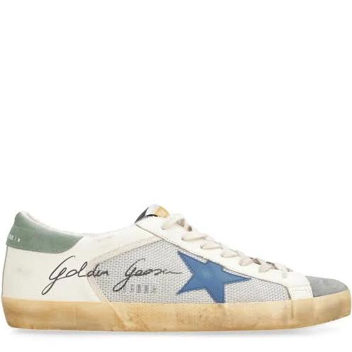 Golden Goose Beige Super-Star Sneakers