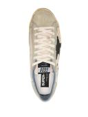 Golden Goose Beige & Taupe Super-Star Sneakers