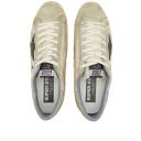 Golden Goose Beige & Taupe Super-Star Sneakers