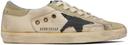 Golden Goose Beige & Taupe Super-Star Sneakers