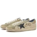 Golden Goose Beige & Taupe Super-Star Sneakers