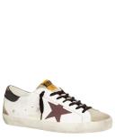 Golden Goose Blue & White Super -Star Sneakers