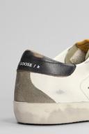 Golden Goose Blue & White Super -Star Sneakers