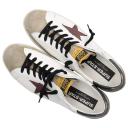 Golden Goose Blue & White Super -Star Sneakers