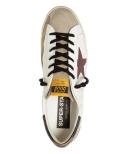 Golden Goose Blue & White Super -Star Sneakers