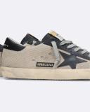 Golden Goose Brown & Black Super-Star Sneakers