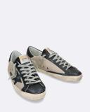Golden Goose Brown & Black Super-Star Sneakers