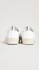 Golden Goose Hi Star Sneakers | Silver/White | Size 38 | Shopbop