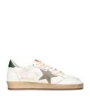 Golden Goose Leather Ball Star Low-Top Sneakers - White - 45