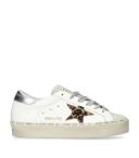 Golden Goose Leather Hi Star Sneakers - White - 37